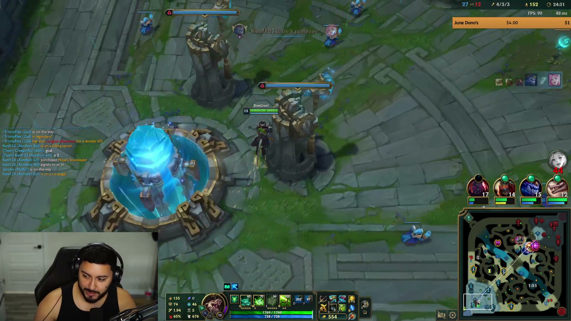 Quadra Kill Madness!