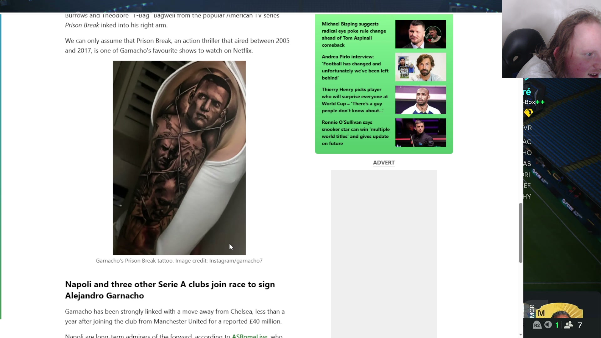 "Tattoo Irony Strikes Again"