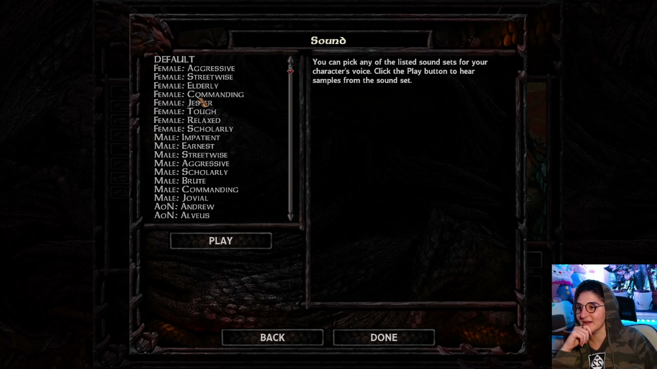 Voice Option Confusion
