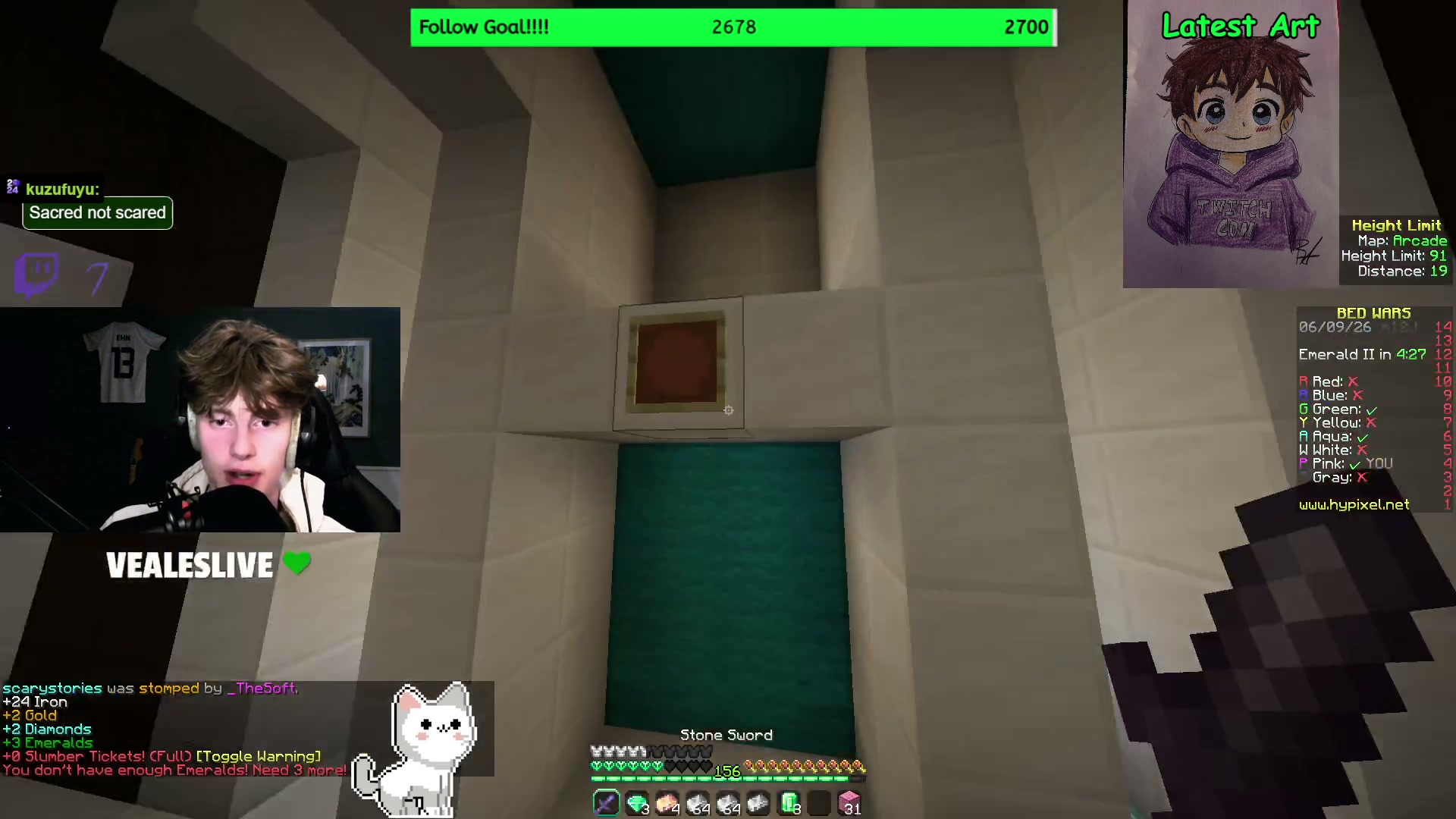Streamer or chat requested clip.
