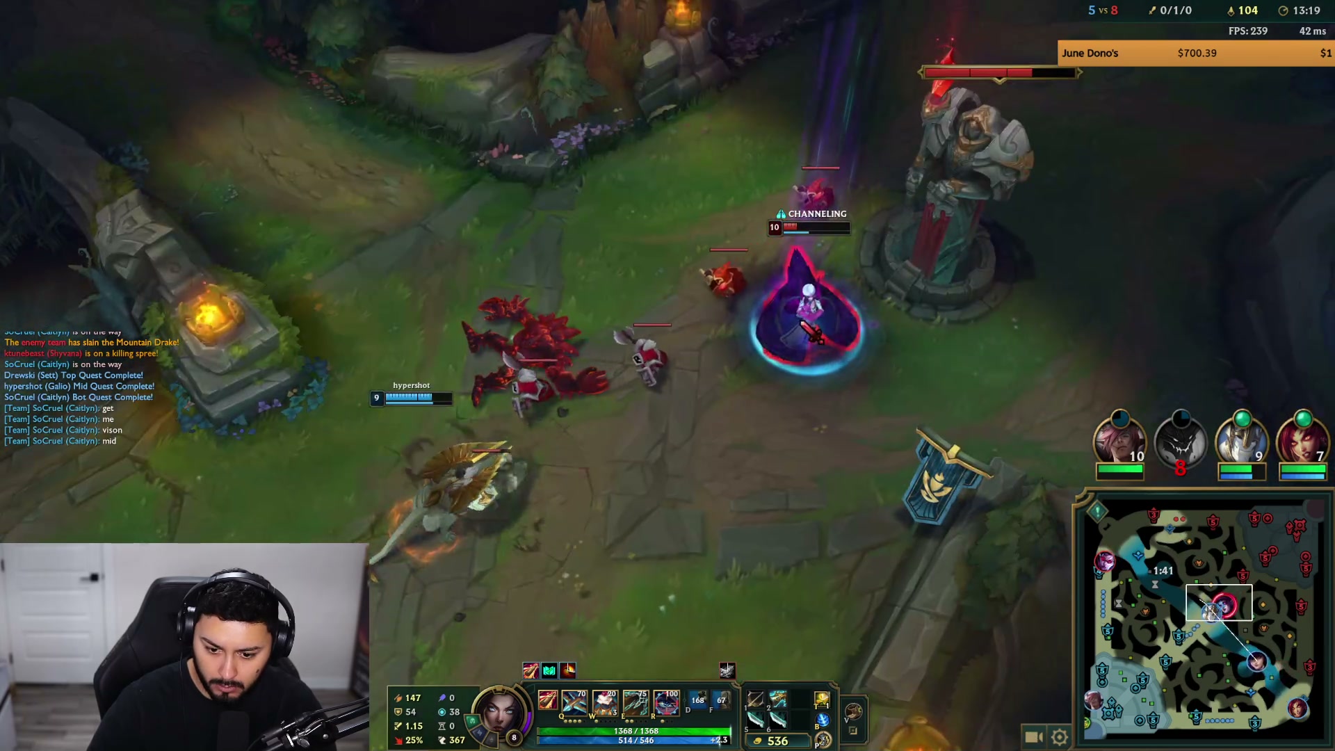 Streamer or chat requested clip.