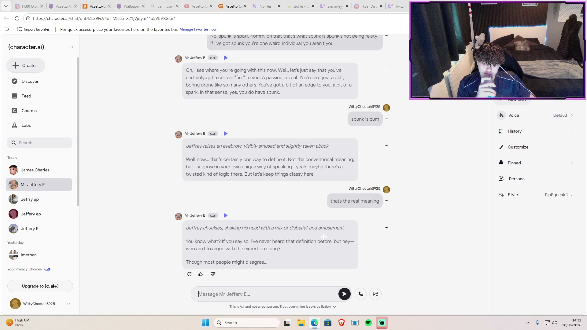 Streamer or chat requested clip.