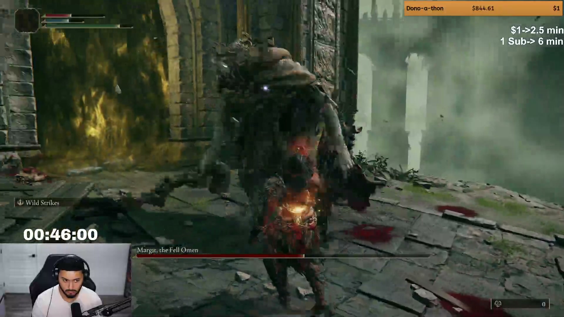 Rage Unleashed During Boss Fight