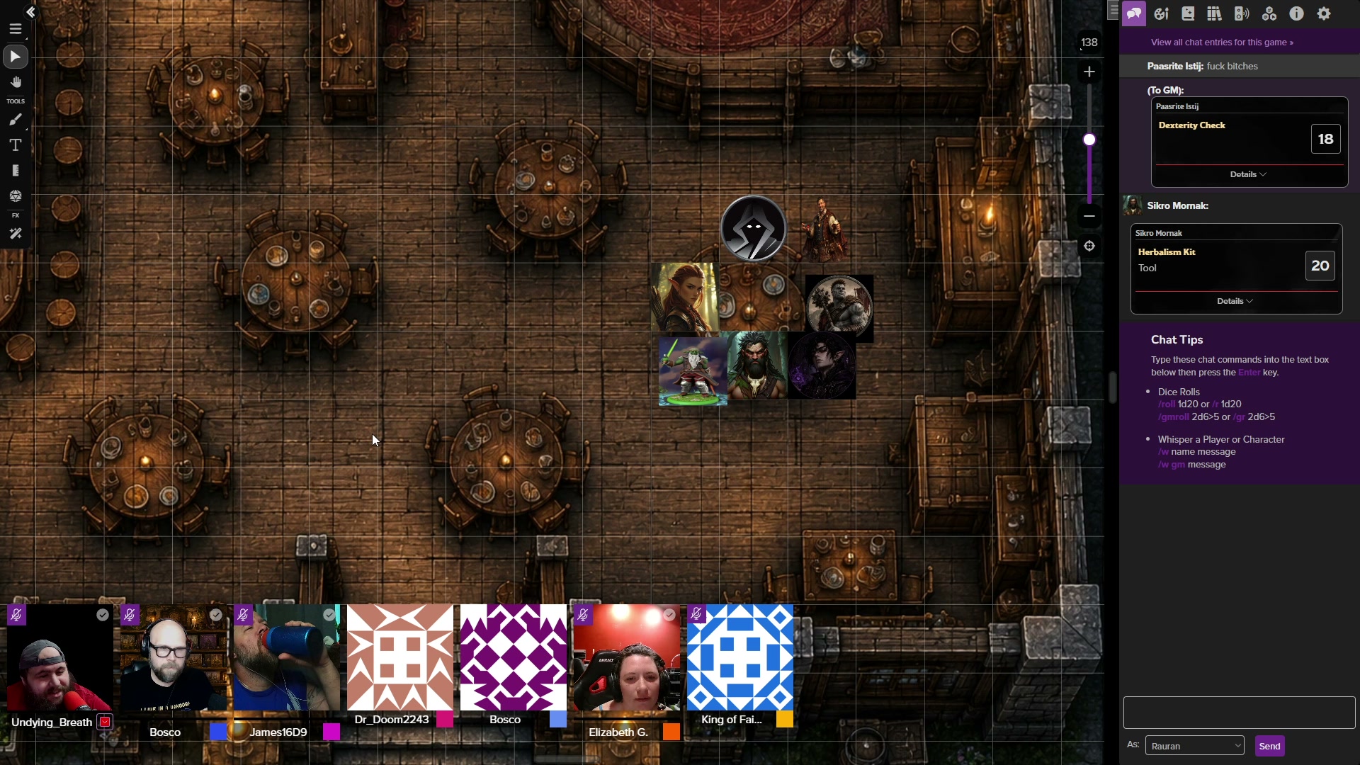 "Tavern Pieces Start Shaking"