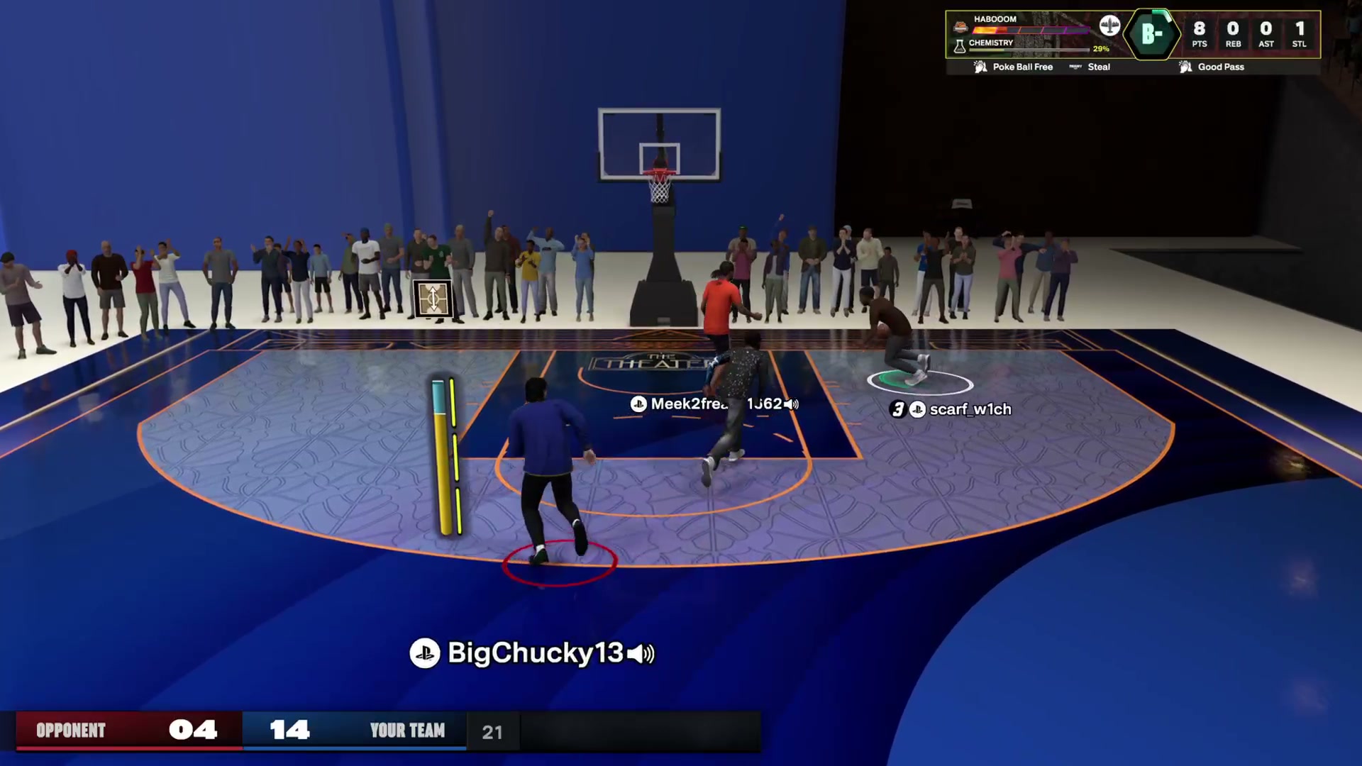 "Reacting Live to the Crazy Play"