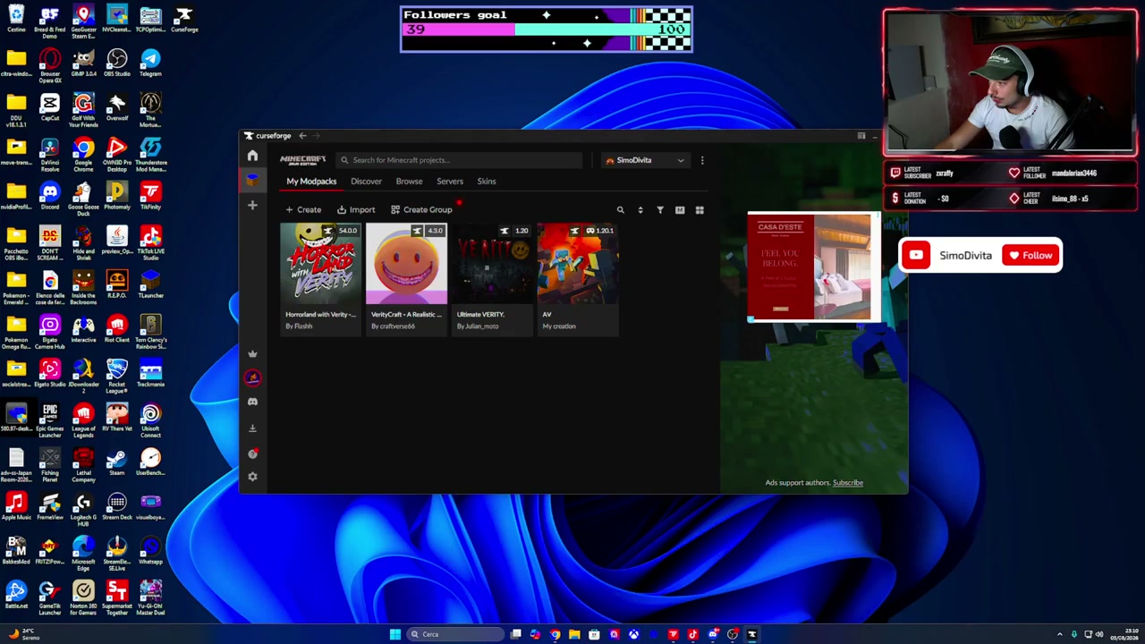 PC Crash Mid-Stream Madness
