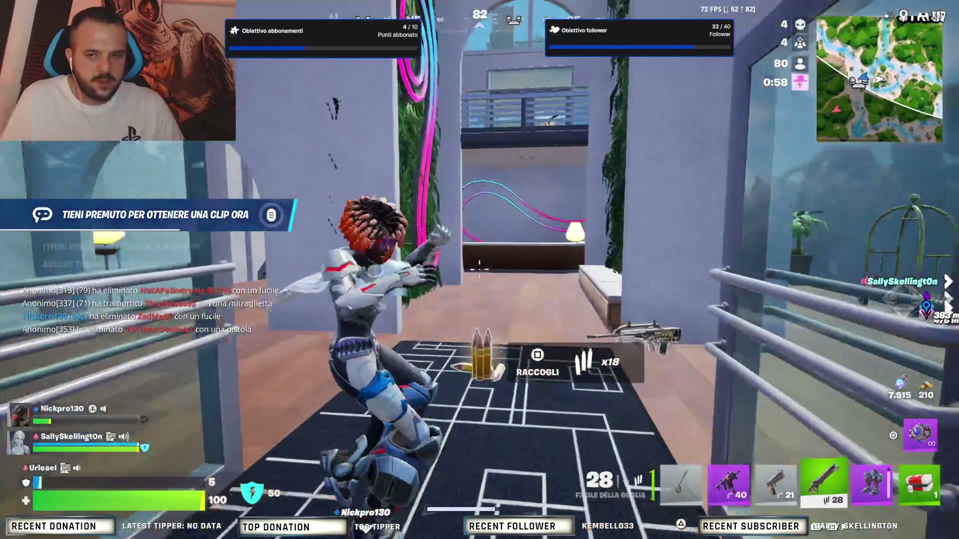 Frustration Turns Chaotic